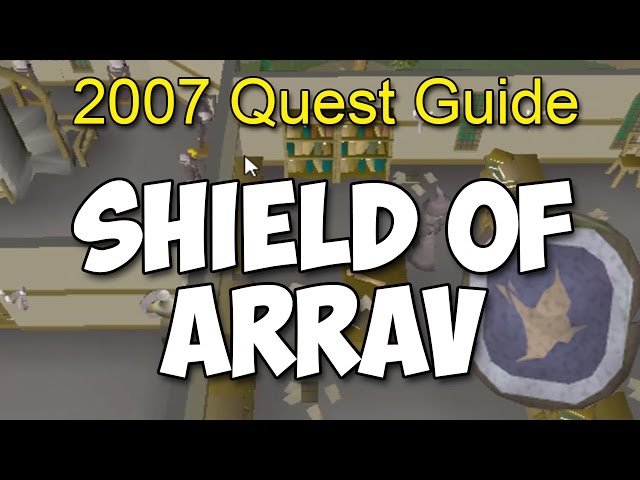 Runescape 2007 Shield of Arrav Quest Guide