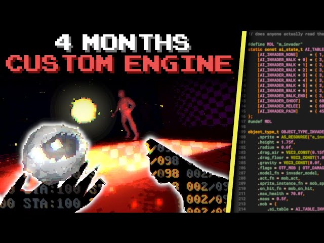 4 Months of Game Programming With My Own Engine