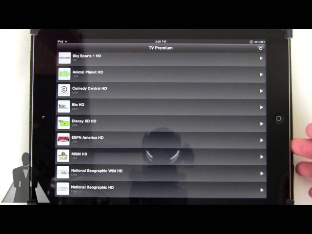 TV Premium English for iPad: Free Premium Movie Networks App