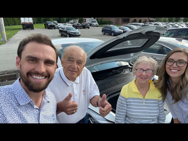 Taking my 91 Year Old Grand Parents for a Ride in a Tesla Model Y