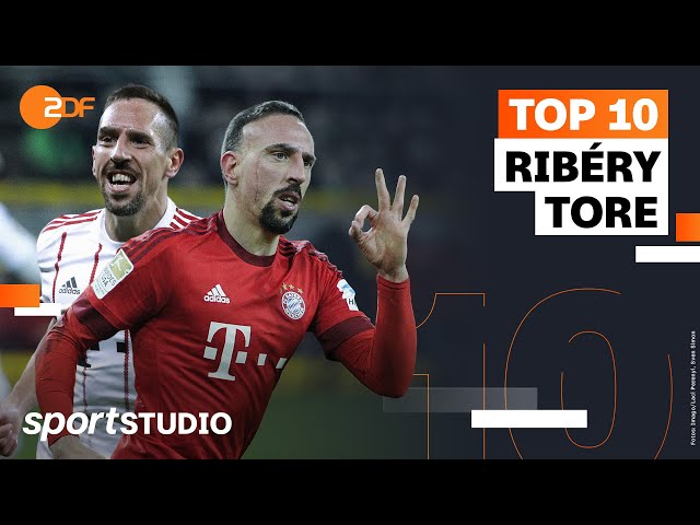 Top 10 Bundesliga-Tore von Franck Ribéry | sportstudio