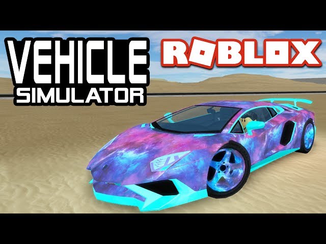 MY LAMBORGHINI AVENTADOR in Vehicle Simulator! | Roblox