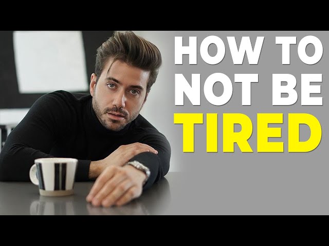How To Stop being Tired All The Time | Alex Costa