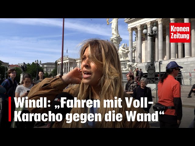 Anja Windl: „Fahren mit Voll-Karacho gegen die Wand“ | krone.tv NEWS