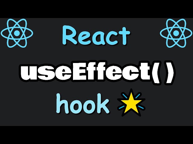 React useEffect() hook introduction 🌟