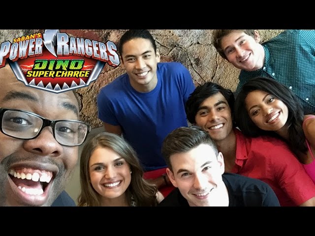 POWER RANGERS Dino Charge / SuperCharge CAST INTERVIEW