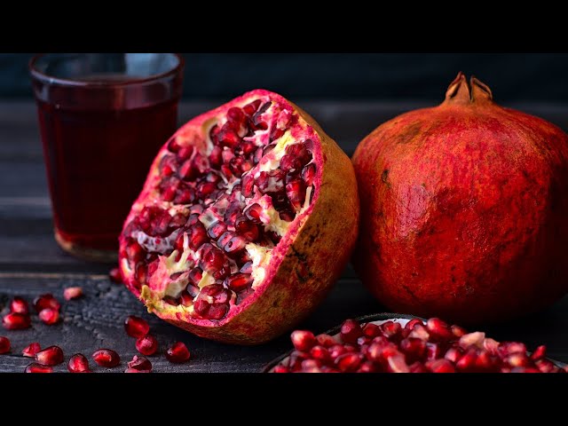 How to remove the seed from pomegranate