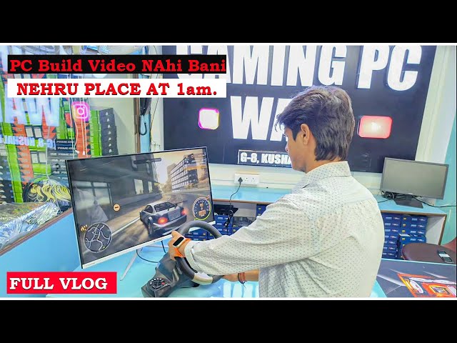 Puneet Superstar In Nehru Place | GAMING PC WALA | Jochii Vlogs