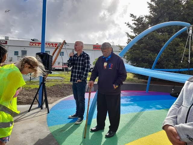 The Opening & Blessing of the Aronia Way Playground, Totara Heights, New Zealand.