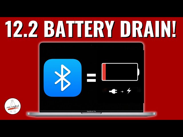 Monterey 12.2 Update = Bluetooth Battery Drain when Sleeping + Workaround!