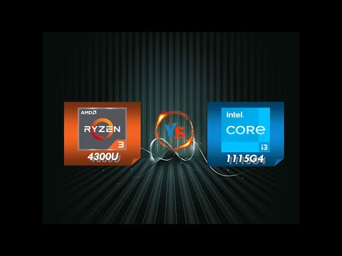 AMD Ryzen 3 4300U vs Intel i3 11th gen 1115G4 | Laptop Processor Comparison