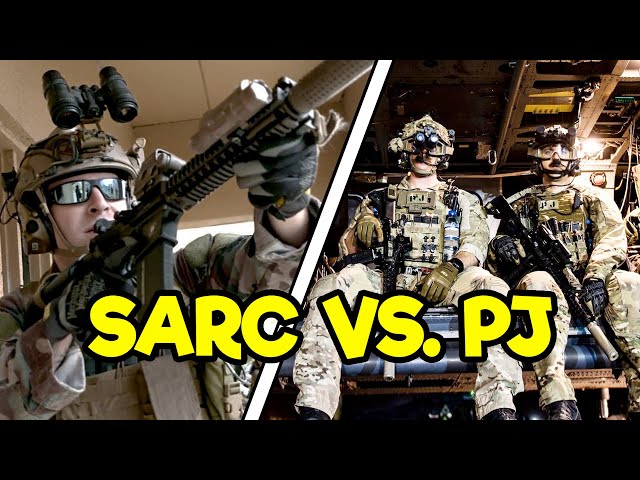 NAVY SARCS VS. AIR FORCE PJS