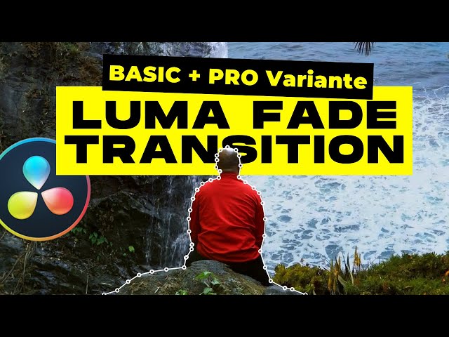 LUMA FADE TRANSITION Davinci Resolve | Basic & Pro Version