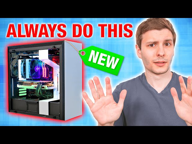 Things You MUST Do When You Get a Computer (Or Just Now)