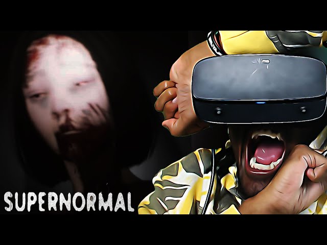 PLAYING MOST TERRIFYING REALISTIC HORROR GAME IN VR | SUPERNORMAL w/ Heart Rate Monitor Part 2