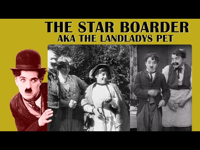 Charlie Chaplin | The Star Boarder - 1914 | Comedy Full movie | Superhit Films