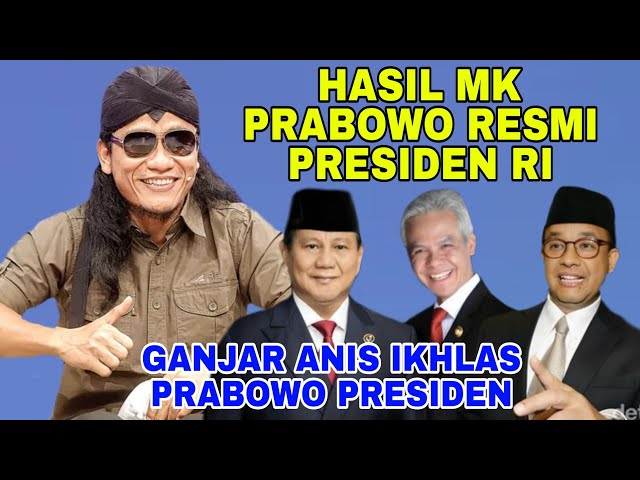 Gus Miftah Terbaru - Hasil Putusan MK Prabowo Resmi Jadi Presiden Ganjar Anis Sudah Ikhlas