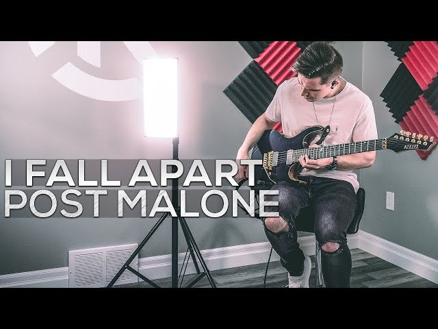 Post Malone - I Fall Apart (Young Bombs Remix) - Cole Rolland (Guitar Cover)
