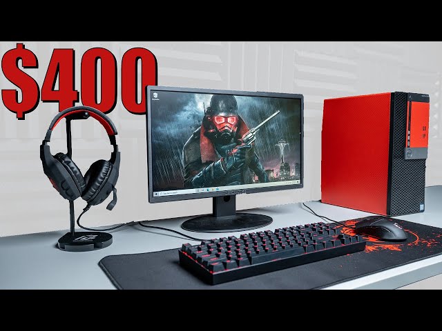 $400 Full PC Gaming Setup Guide!