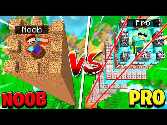 Minecraft NOOB vs. PRO: SKY BASE in Minecraft