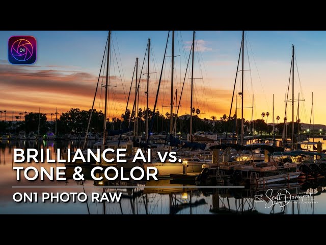 Brilliance AI vs. Tone & Color - ON1 Photo RAW 2024