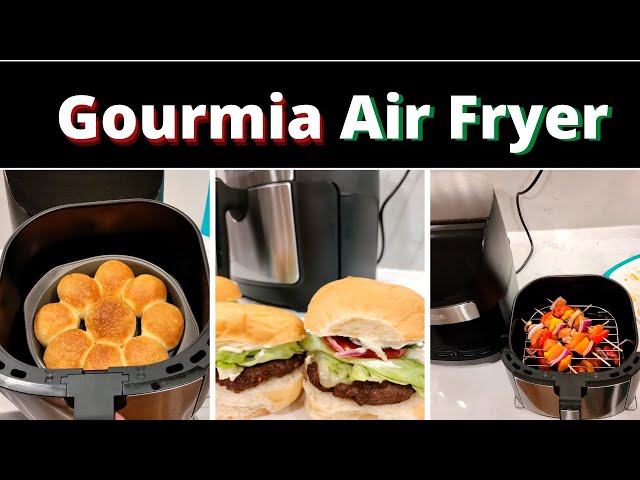 Buns, Burgers, Kebabs and More! Unleashing the Power of Air Fryer Cooking | Gourmia Review and Demo