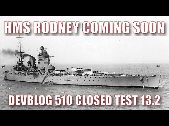 Hms Rodney World of Warships British Royal Navy Battleships Wows BB