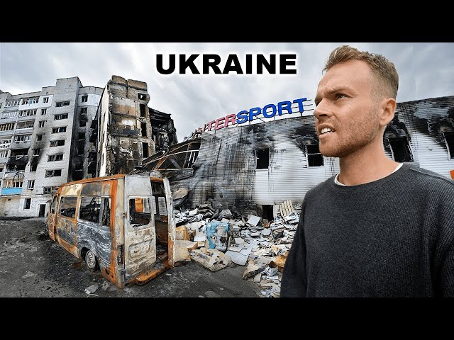 Inside Destroyed City in Ukraine During War (devastating)