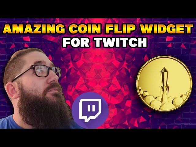 💥 Coin Flip Twitch Widget EASY | Coin Toss Overlay For Twitch Streams
