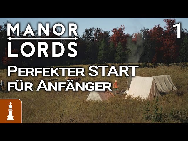 Der PERFEKTE Start für Anfänger ♚ Let's Play Manor Lords Schwer 1 | deutsch gameplay tutorial