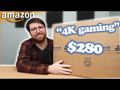 I bought a $280 "4k gaming" PC from Amazon.com