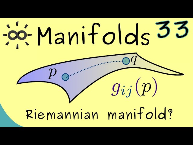 Manifolds 33 | Riemannian Metrics