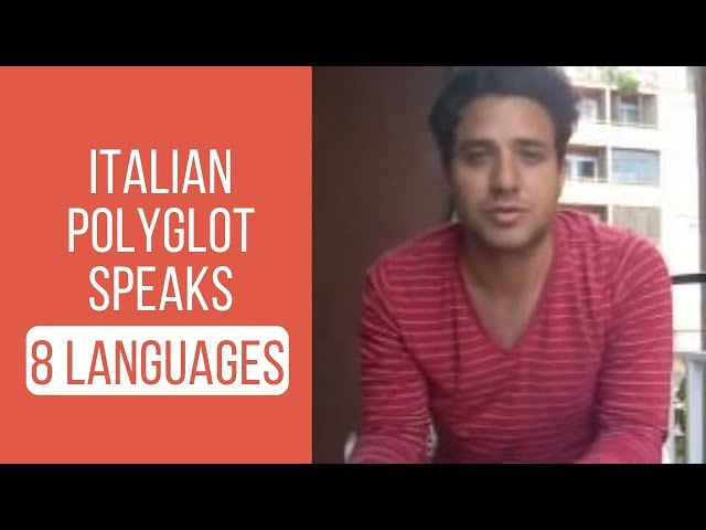 Polyglot Speaking 8 Languages