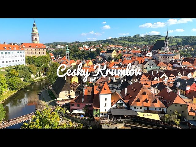 [4K]🇨🇿Český Krumlov: A fairy-tale town in the South Bohemia region of the Czech Republic / 2023
