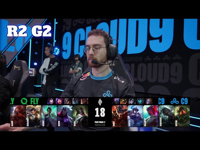 C9 vs FLY - Game 2 | Round 2 S14 LCS Spring 2024 Playoffs | Cloud 9 vs FlyQuest G2 full