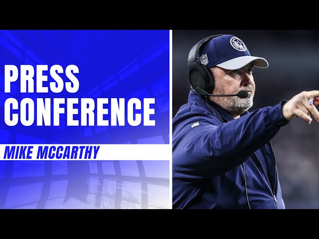 Head Coach Mike McCarthy Postgame: Week 13 | #PHIvsDAL | Dallas Cowboys 2023