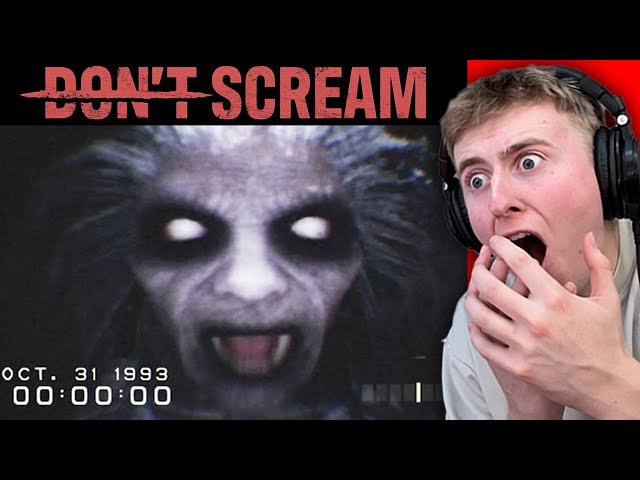 IF YOU SCREAM, YOU RESTART THE GAME