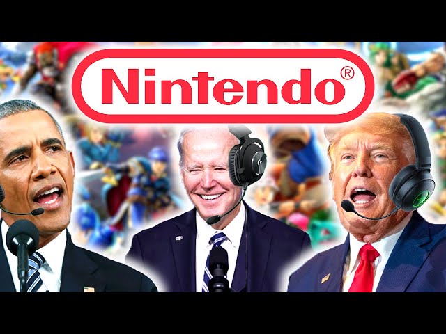 US Presidents Play Nintendo games