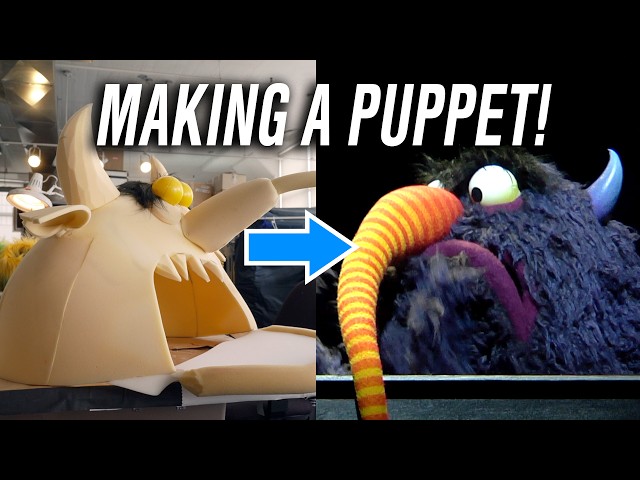 Puppet-Making at Jim Henson's Creature Shop!
