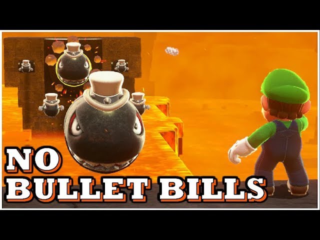 Super Mario Odyssey | Sea of Lava Challenge | No Bullet Bill Capture