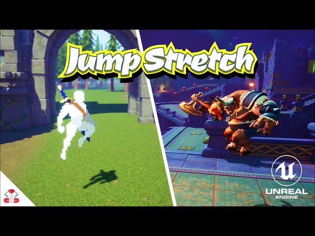 Improve your JUMP through SQUASH and STRETCH - Unreal Engine 5 Tutorial