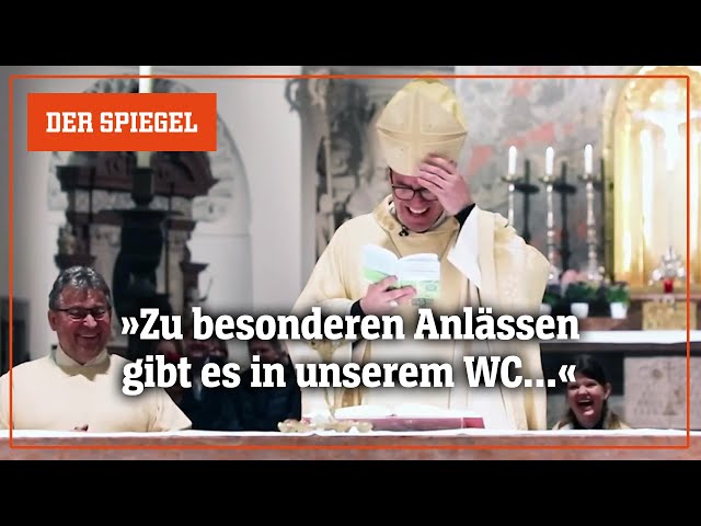 Video vom Ostergottesdienst: Der Lachanfall des Bischofs | DER SPIEGEL