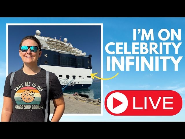 LIVE from The Sea Cruising With Celebrity (Smallest Ship)