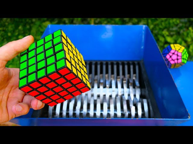 SHREDDING RUBIK'S CUBES AND OTHER TOYS