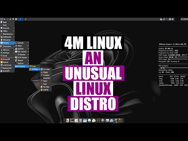 4M Linux Is A Strange Beast...But I Kinda Like It