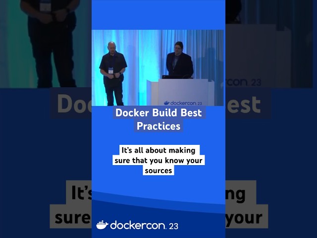 Docker Build Best Practices! #docker #softwaredevelopment #coding