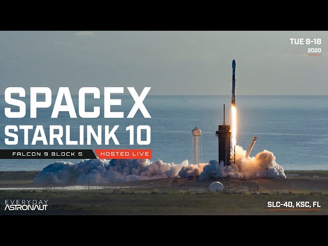Watch SpaceX Launch 58 Starlink Satellites PLUS 3 other Planet Lab satellites!