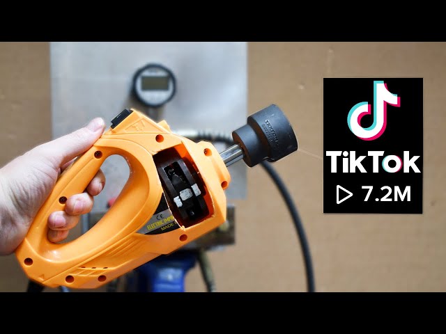 The Infamous Egg-Beater Impact Wrench! Testing & 10,000fps Slow-Mo