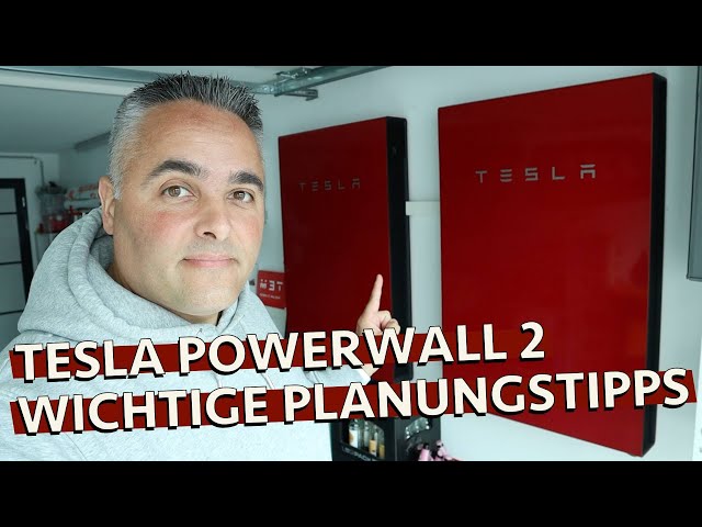 Tesla Powerwall 2 - Wichtige Aspekte für die Installationsplanung eines Batteriespeichers