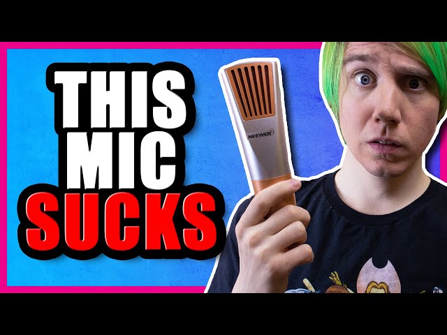 Is this 14$ MICROPHONE any good!? Neewer NW6 Condenser Review